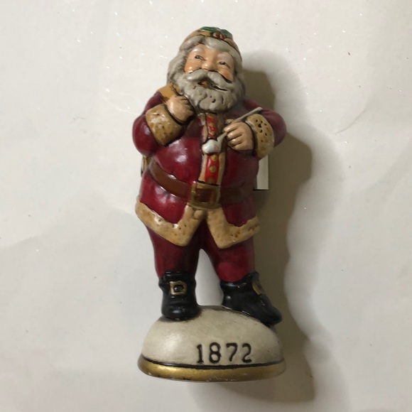 Ceramic Santa Figurine